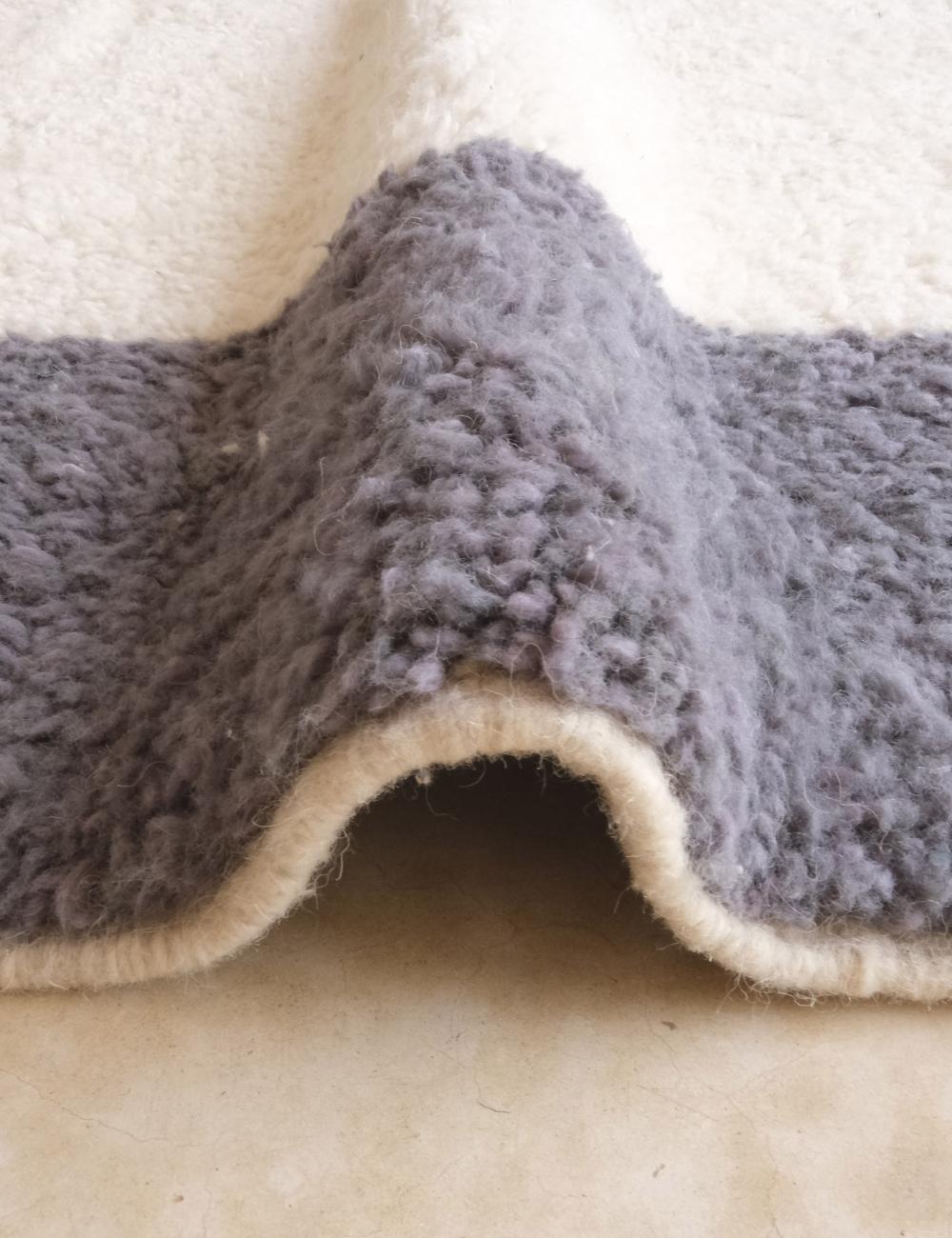 Oversized Boujad Wool Rug – Extra-Large Moroccan Wool Rug for Grand Interiors
