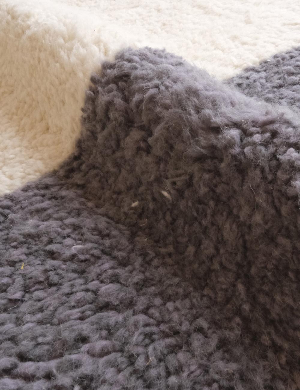 Oversized Boujad Wool Rug – Extra-Large Moroccan Wool Rug for Grand Interiors